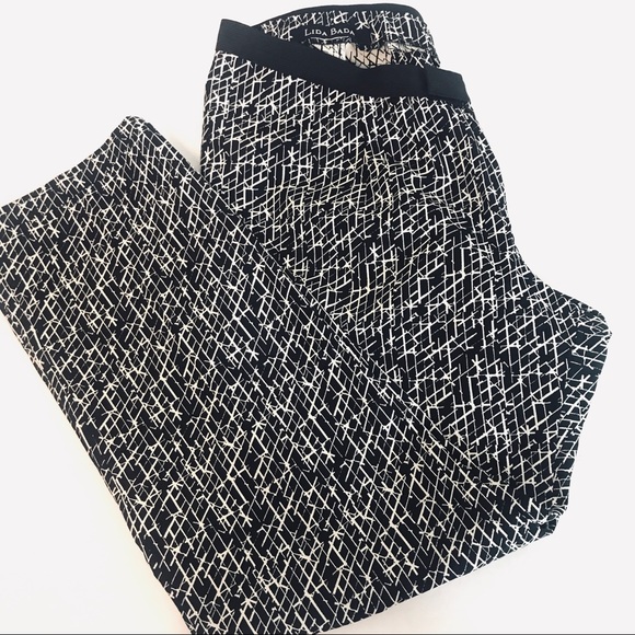 Lida Baday Ankle Pants Size 32 Career Designer Retired Collection - Picture 5 of 7